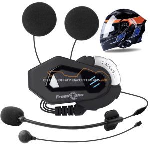 FREEDCON T-MAXS PRO HELMET BLUETOOTH INTERCOM FOR 6 RIDERS (1200M RANGE & WATERPROOF )