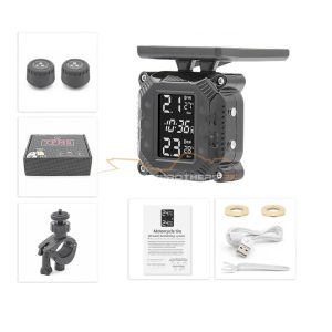 TYRE PRESSURE SOLAR MONITOR SYSTEM (TPMS)