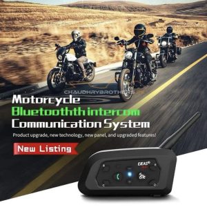 V6 PLUS HELMET BLUETOOTH INTERCOM DEVICE FOR 6 RIDERS
