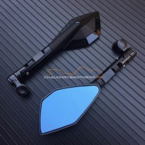 CNC ALUMINIUM SIDE VIEW MIRRORS-NEW DESIGN-SMALL SIZE (SM-02)