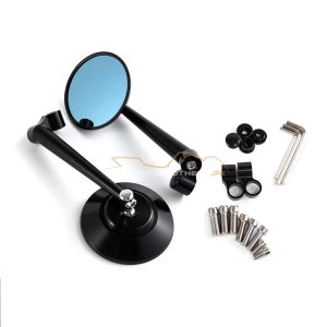 CNC ALUMINIUM VINTAGE STYLE SIDE VIEW MIRRORS (SM-09)