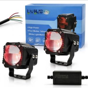 HJG GORILLA DUAL LENS PROJECTOR-ULTRA WIDE EXTERNAL LED-AUXILLIARY LIGHT (EL-47)