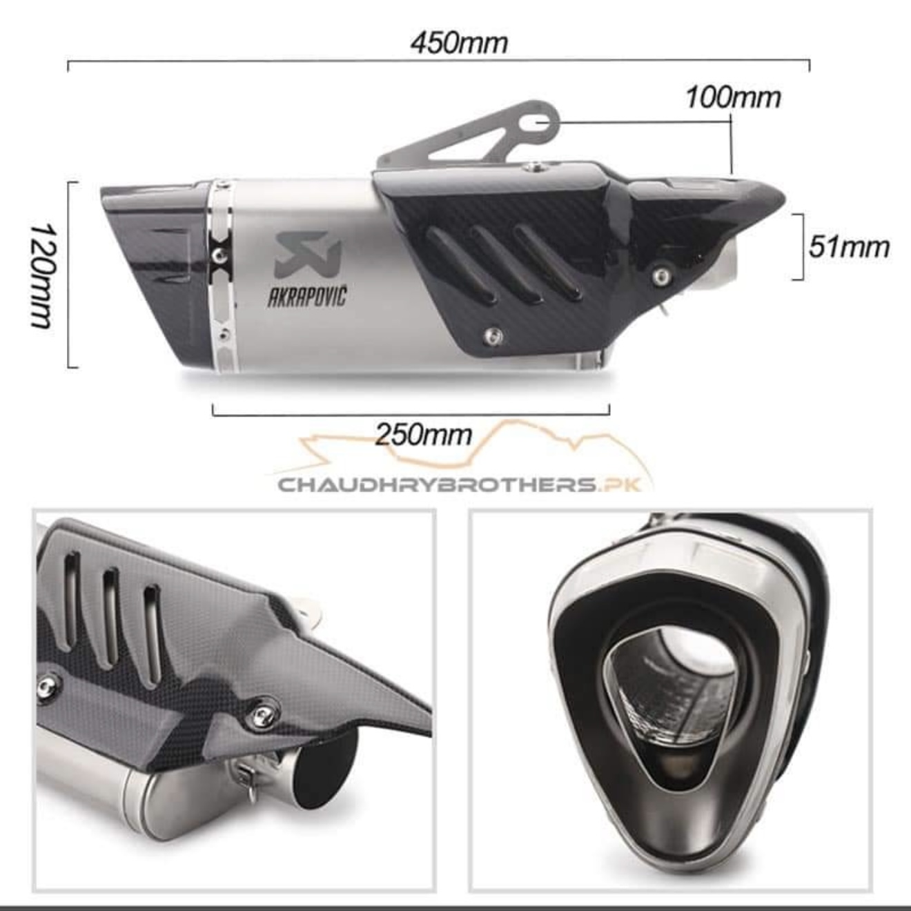 AKRAPOVIC HYDRA EXHAUST (E-07) - Image 7