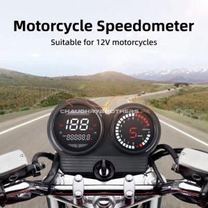 ROUND SHAPE DIGITAL SPEEDOMETER FOR PRIDER & YBR FAMILY (M-08)