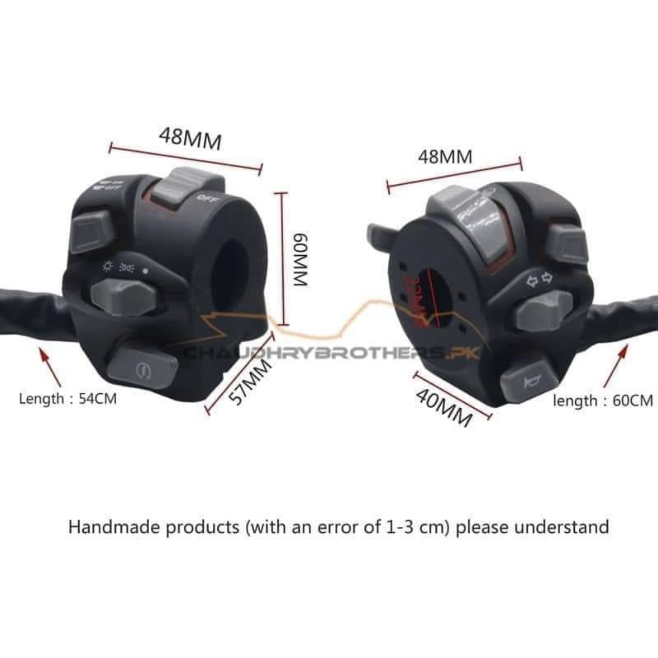 LED BASED HANDLE SWITCH ASSEMBLY WITH HAZARD BUTTON - Image 7