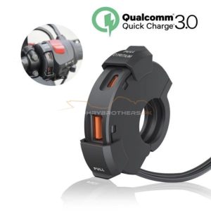3.0 FAST CHARGER-C TYPE & USB WATERPROOF SOCKET