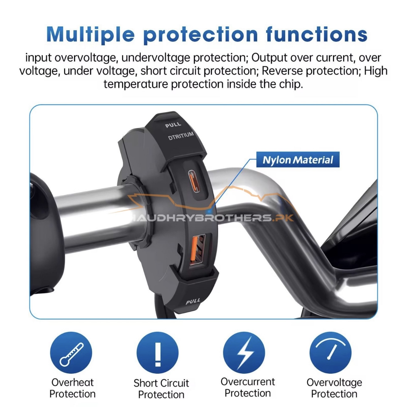 3.0 FAST CHARGER-C TYPE & USB WATERPROOF SOCKET - Image 4