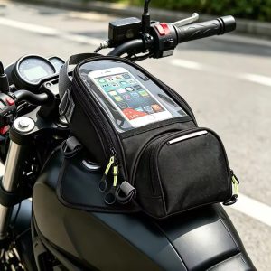 MOTORCYCLE RIDING MAGNETIC TANKBAG WITH WATERPROOF COVER (TB-03)