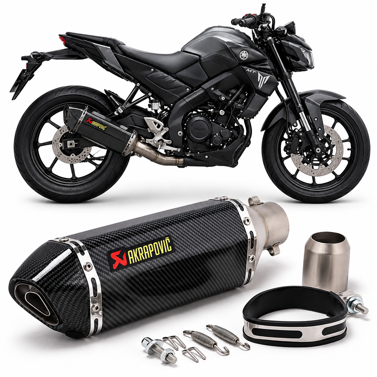 AKRAPOVIC EXHAUST-MUFFLER-DP KILLER (E-02)