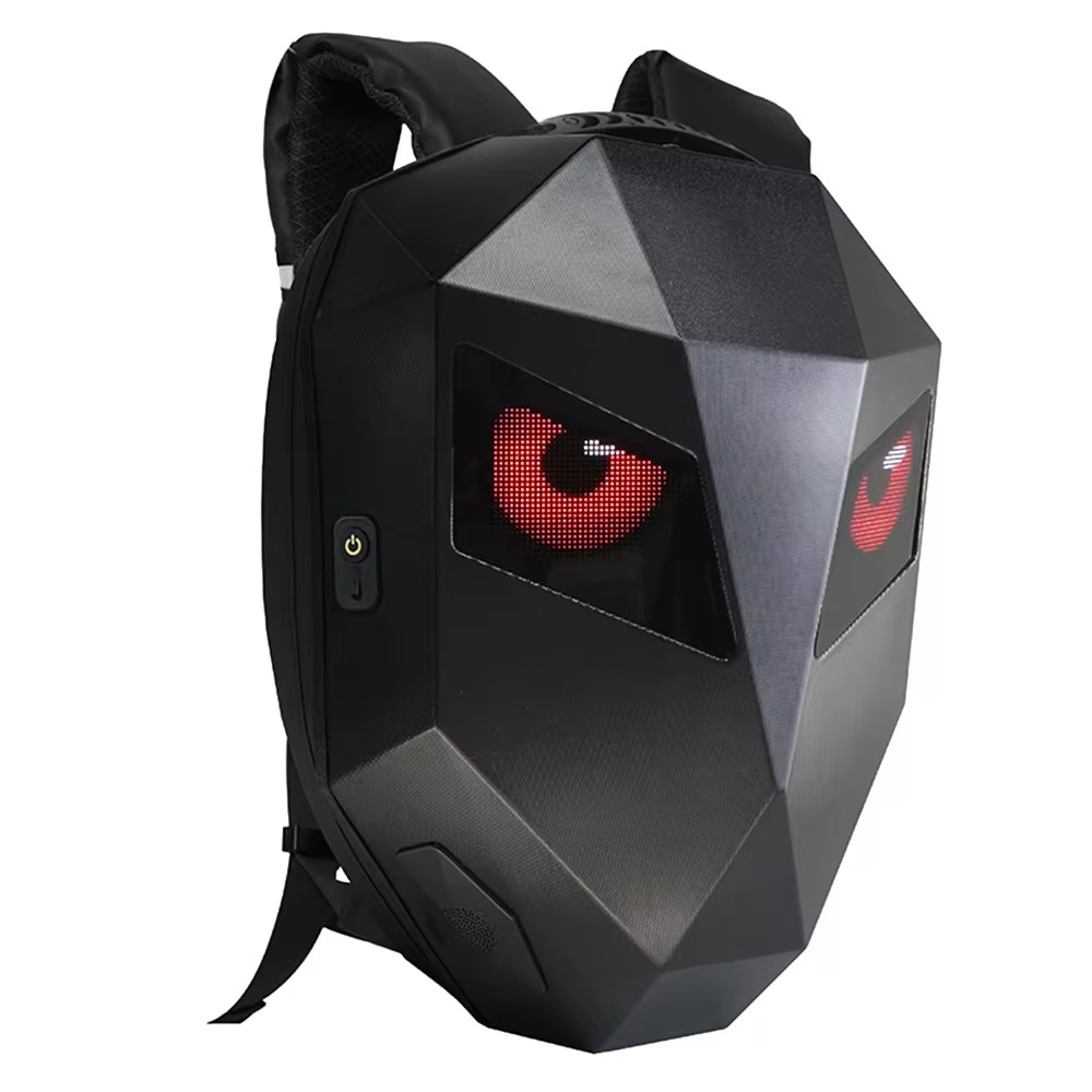 LED EYE ANIMATION RIDING BAG WITH SPEAKERS (BACKPACK) - Image 3
