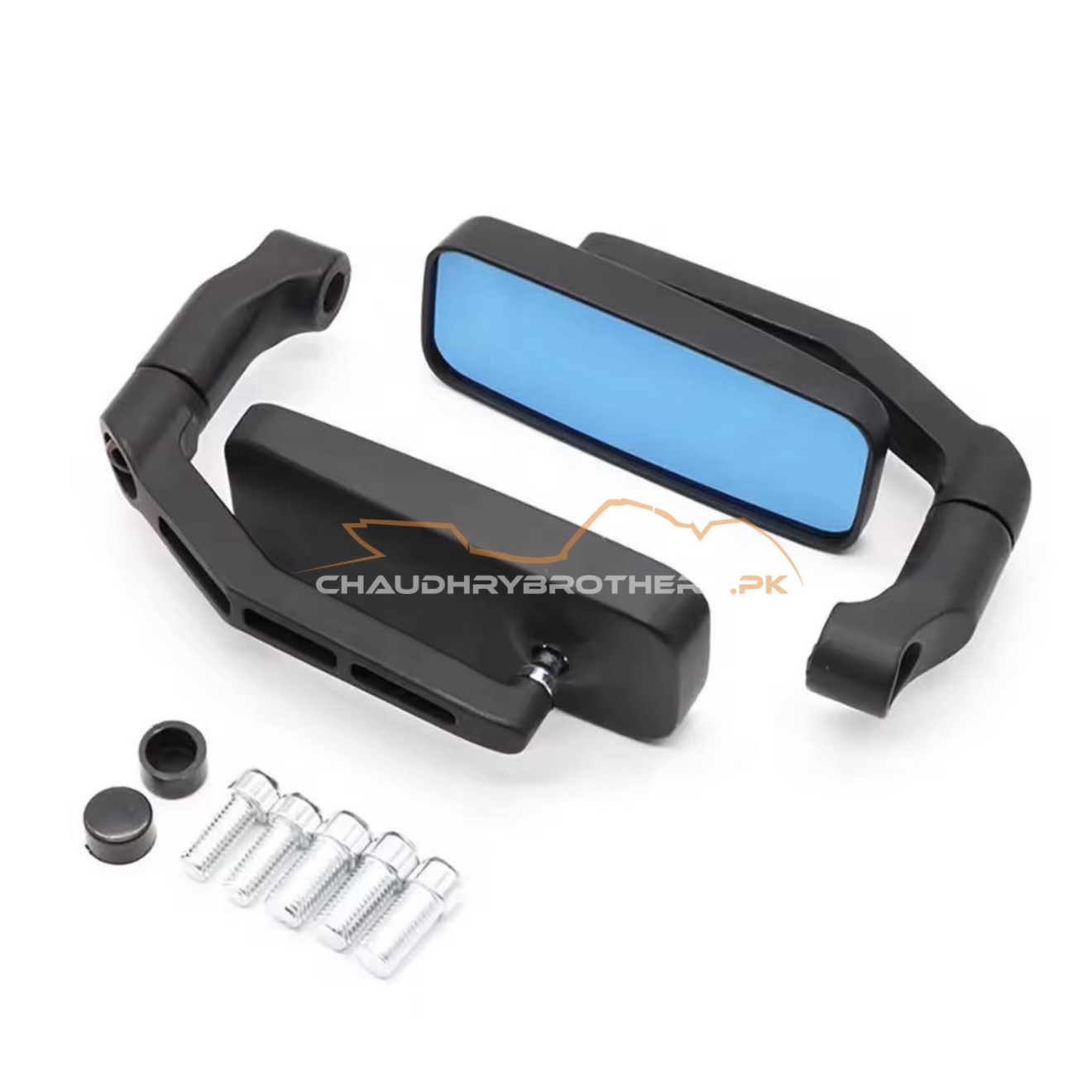 RETRO DESIGN SIDE VIEW MIRROR-RECTANGULAR SHAPE-INFINITY MIRRORS (SM-29) - Image 2