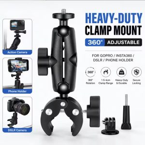 MOTORCYCLE CAMERA MOUNT FOR GOPRO & INSTA360