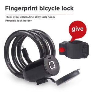 MOTORCYCLE FINGERPRINT WIRELOCK